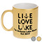 Live Love Lake Metallic Mugs