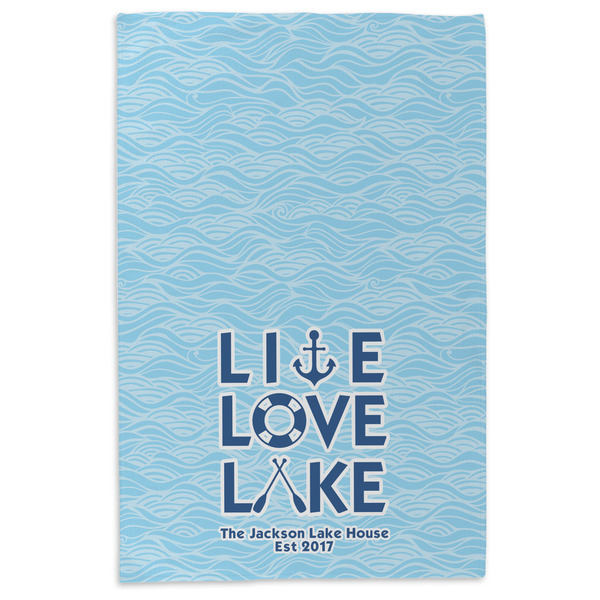 Live Love Lake Microfiber Dish Towel - APPROVAL