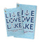 Live Love Lake Microfiber Golf Towel - PARENT/MAIN