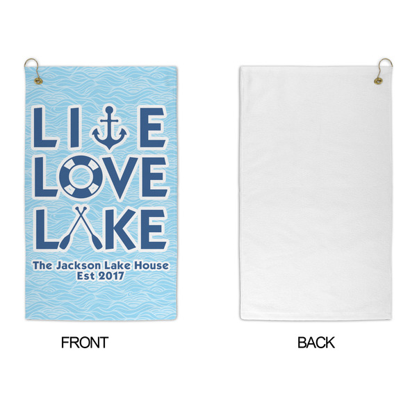 Live Love Lake Microfiber Golf Towels - APPROVAL