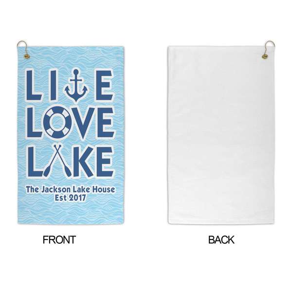 Live Love Lake Microfiber Golf Towels - APPROVAL