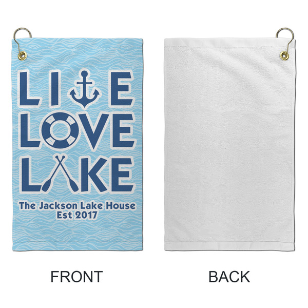 Live Love Lake Microfiber Golf Towels - Small - APPROVAL