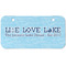 Live Love Lake Mini Bicycle License Plate - Two Holes