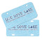 Live Love Lake Mini License Plates - MAIN (4 and 2 Holes)