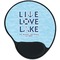 Live Love Lake Mouse Pad with Wrist Support - Main