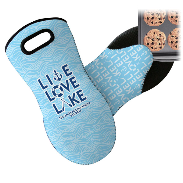 Live Love Lake Neoprene Oven Mitt