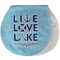 Live Love Lake Burp Pad - Velour w/ Name or Text