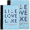 Live Love Lake Notebook Padfolio - MAIN