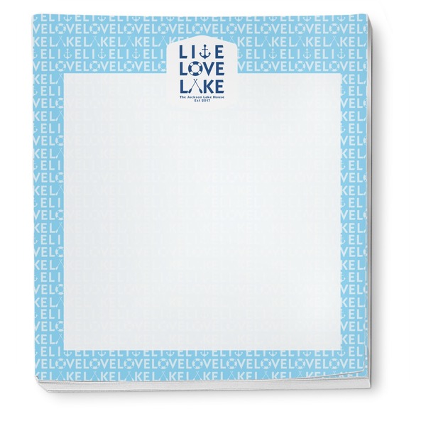 Live Love Lake Notepad - Apvl
