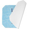 Live Love Lake Octagon Placemat - Single front (folded)
