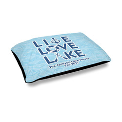 Live Love Lake Outdoor Dog Bed - Medium (Personalized)