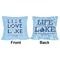 Live Love Lake Outdoor Pillow - 18x18