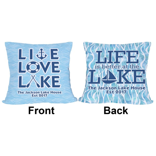 Live Love Lake Outdoor Pillow - 20x20