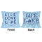 Live Love Lake Outdoor Pillow - 20x20