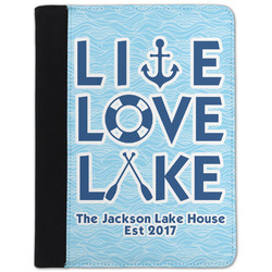 Live Love Lake Padfolio Clipboard - Small (Personalized)