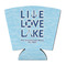Live Love Lake Party Cup Sleeves - with bottom - FRONT