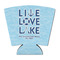 Live Love Lake Party Cup Sleeve - with Bottom (Personalized)