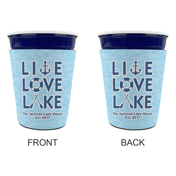 Live Love Lake Party Cup Sleeves - without bottom - Approval