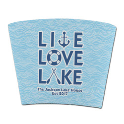 Live Love Lake Party Cup Sleeve - without bottom (Personalized)