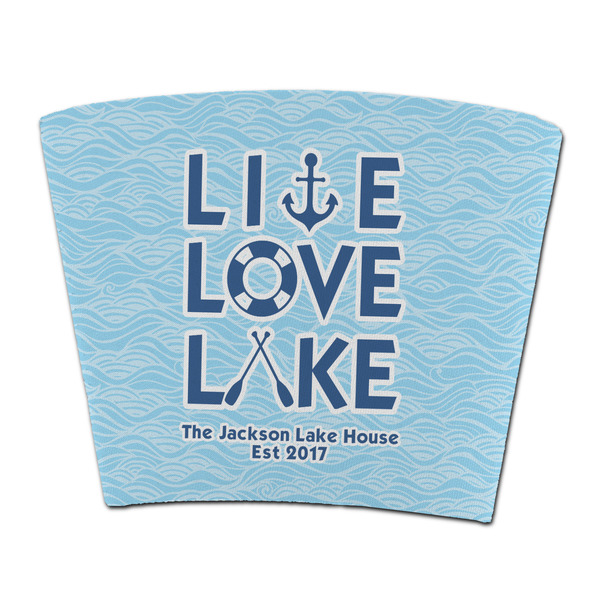 Custom Live Love Lake Party Cup Sleeve - without bottom (Personalized)