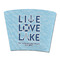 Live Love Lake Party Cup Sleeve - without bottom (Personalized)