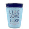 Live Love Lake Party Cup Sleeves - without bottom - FRONT (on cup)