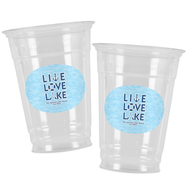 Live Love Lake Party Cups - 16oz - Alt View