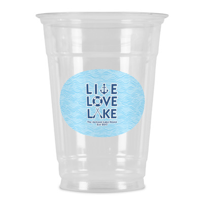 Live Love Lake Party Cups - 16oz (Personalized)
