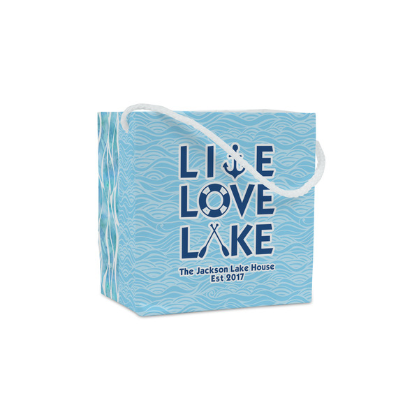 Custom Live Love Lake Party Favor Gift Bags (Personalized)