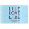 Live Love Lake Disposable Paper Placemats (Personalized)