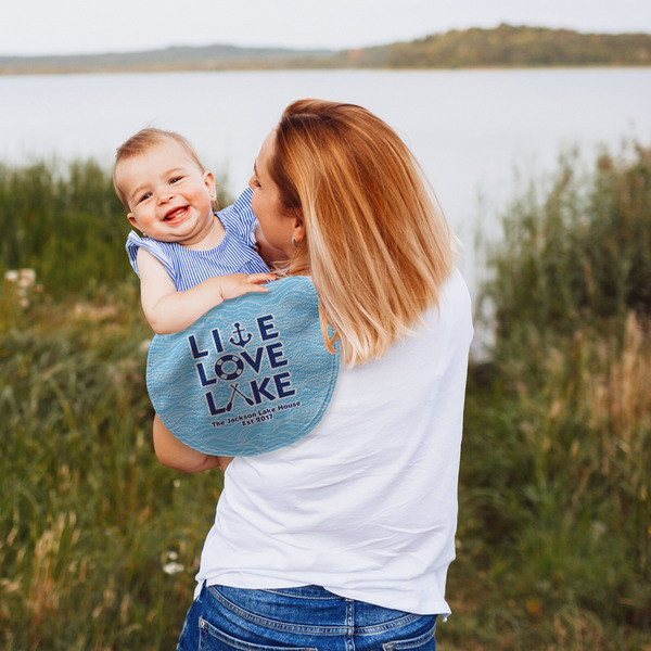 Live Love Lake Peanut Shaped Burp - Lifestyle