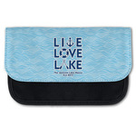 Live Love Lake Canvas Pencil Case w/ Name or Text
