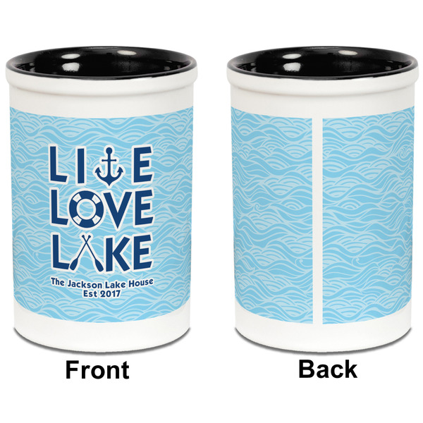 Live Love Lake Pencil Holder - Black - approval
