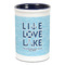 Live Love Lake Ceramic Pencil Holders - Blue