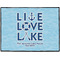 Live Love Lake Door Mat - 24"x18" (Personalized)