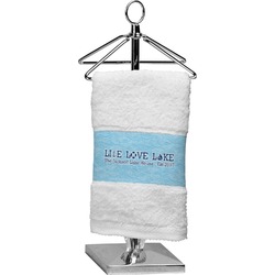 Live Love Lake Cotton Finger Tip Towel (Personalized)