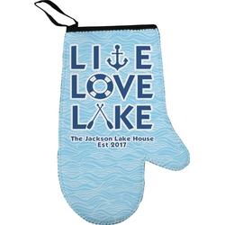 Live Love Lake Oven Mitt (Personalized)