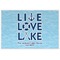 Live Love Lake Personalized Placemat (Front)