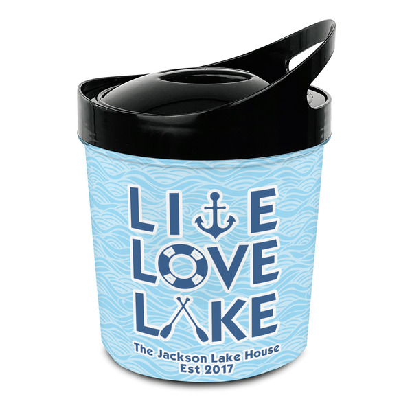 Custom Live Love Lake Plastic Ice Bucket (Personalized)