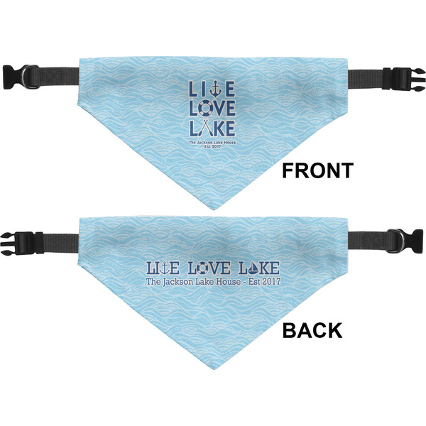 Live Love Lake Pet Bandana Approval