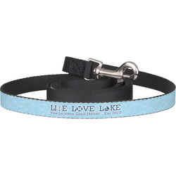 Live Love Lake Dog Leash (Personalized)