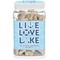 Live Love Lake Dog Treat Jar (Personalized)