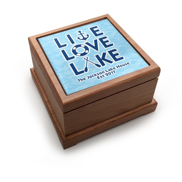Custom Live Love Lake Pet Urn (Personalized)