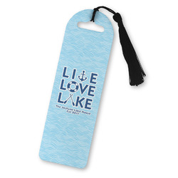 Live Love Lake Plastic Bookmark (Personalized)