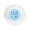 Live Love Lake Plastic Party Appetizer & Dessert Plates - Approval