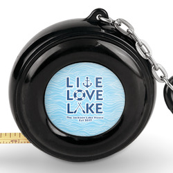 Live Love Lake Pocket Tape Measure - 6 Ft w/ Carabiner Clip (Personalized)