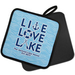 Live Love Lake Pot Holder w/ Name or Text