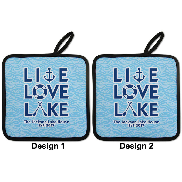 Live Love Lake Pot Holders - Set of 2 APPROVAL