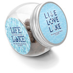 Live Love Lake Puppy Treat Jar (Personalized)