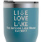 Live Love Lake RTIC Tumbler - Dark Teal - Close Up